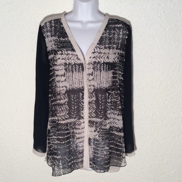 Sheer blouse