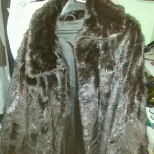 Mink bomber  jacket