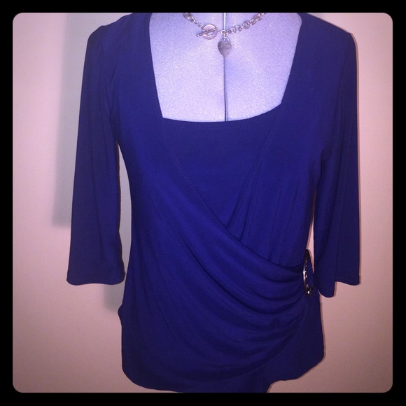 Navy blue dress shirt