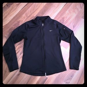 Nike Black DRY FIT Zip Up