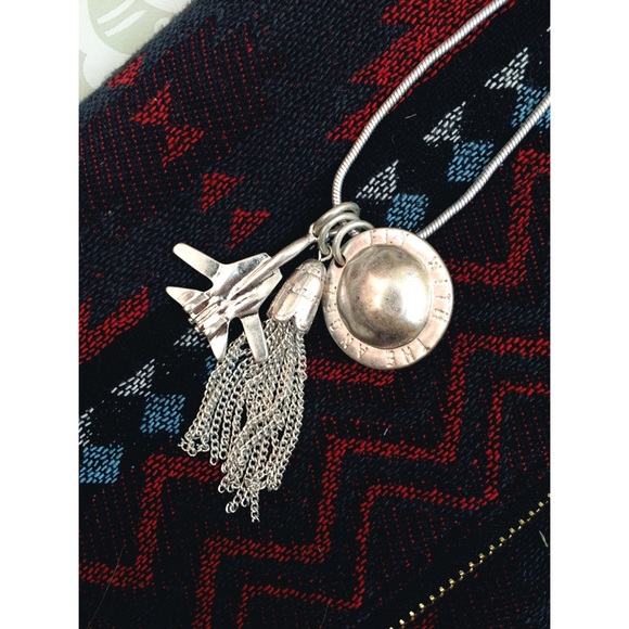"Fly with the Angels" charm necklace