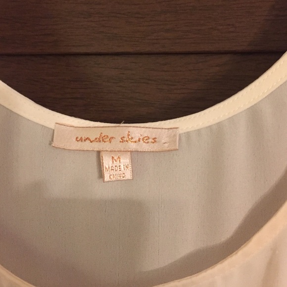 Gold chevron tank - Picture 3 of 4