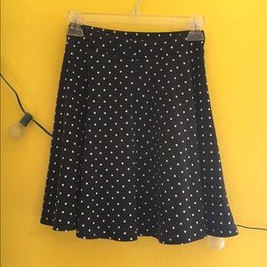 polka dot skater skirt never worn