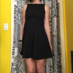 black elegant dress
