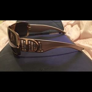 Dior authentic Swarovski crystal sunglasses