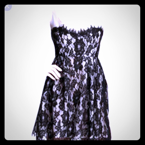 BB Dakota black lace dress