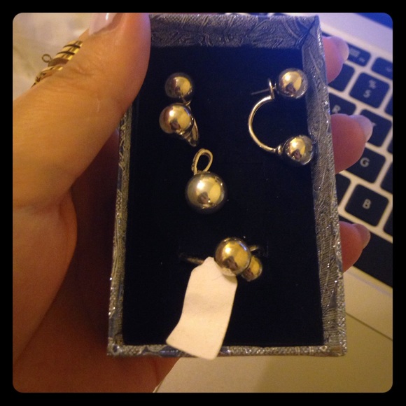 Sterling silver set. Perfect mother's day gift❗️