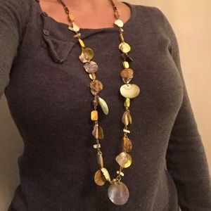 real shell necklace