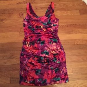 Multicolor express formal dress