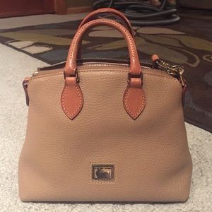 Beige Dooney and Burke crossbody