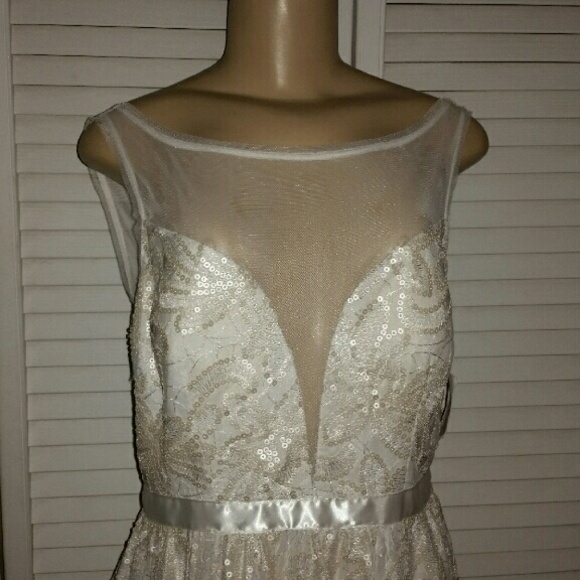 SOLD ON EBAY-------White formal dress