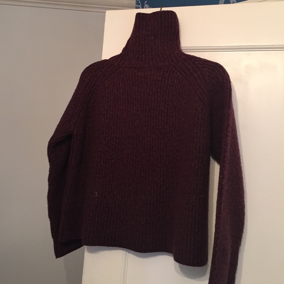 A maroon turtleneck - Picture 1 of 1
