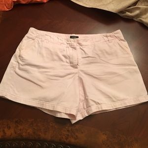 Light Pink J.Crew Shorts. Size 10