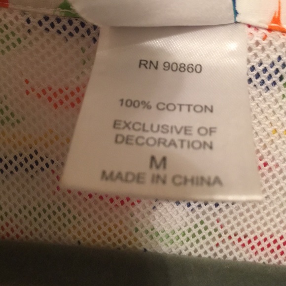 Guy Harvey tuna fish colorful button up m - Picture 3 of 4