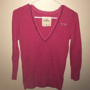 Pink Hollister sweater