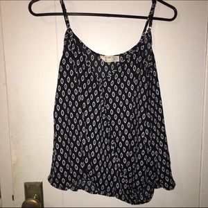 Pink Rose Crossover Aztec Top