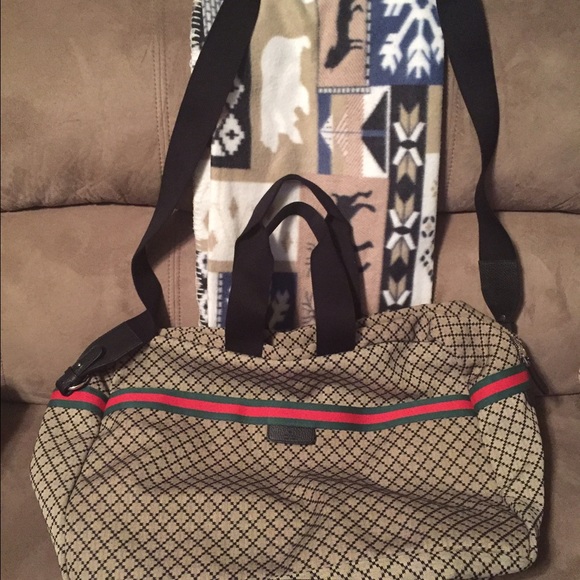 SOLD. 💯% Gucci diamanté duffle travel bag - Picture 2 of 5