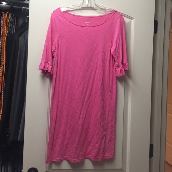Lilly Pulitzer ruffle sleeve Cassie Slub dress