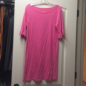 Lilly Pulitzer ruffle sleeve Cassie Slub dress