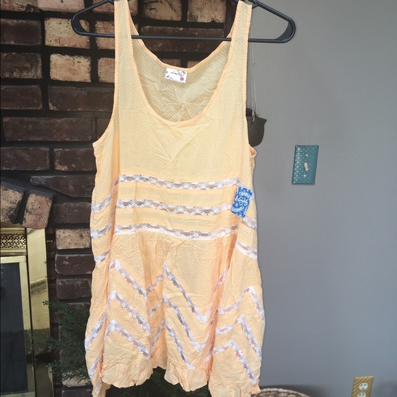 Free People Dresses & Skirts - **FOR TRADE**NWT Free People mango trapeze slip