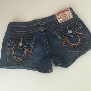 True Religion denim shorts size 30