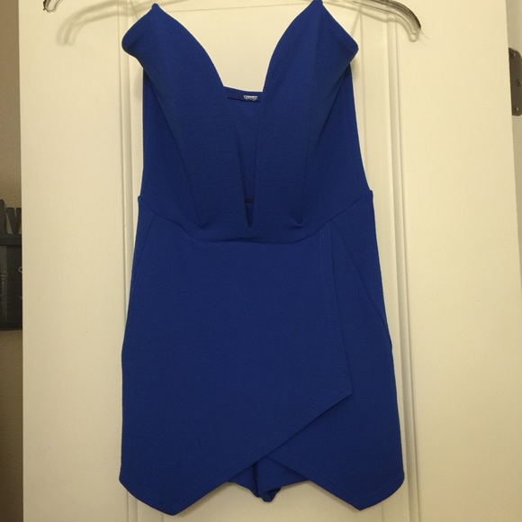 Blue Skort romper