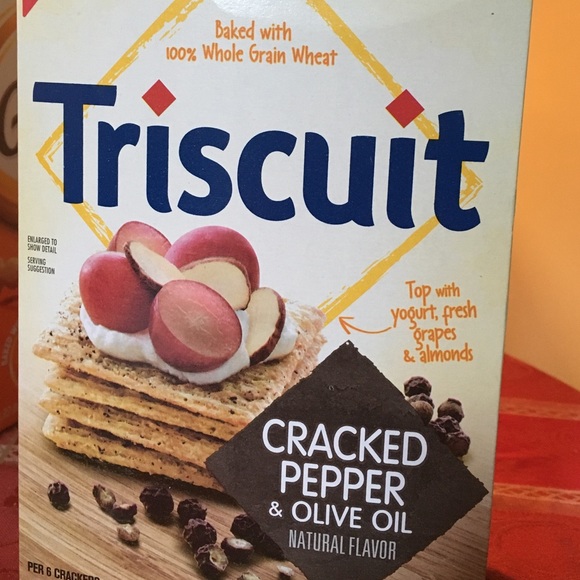 Some triscuits I ate while facetiming my bae Kaiya