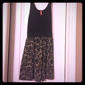 Black and lace dress size small