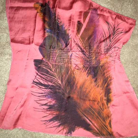 One shoulder blouse - Picture 2 of 3