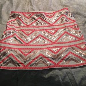 Express embellished skirt size medium worn once