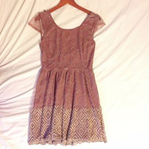 Blush Backless Elegant Dress