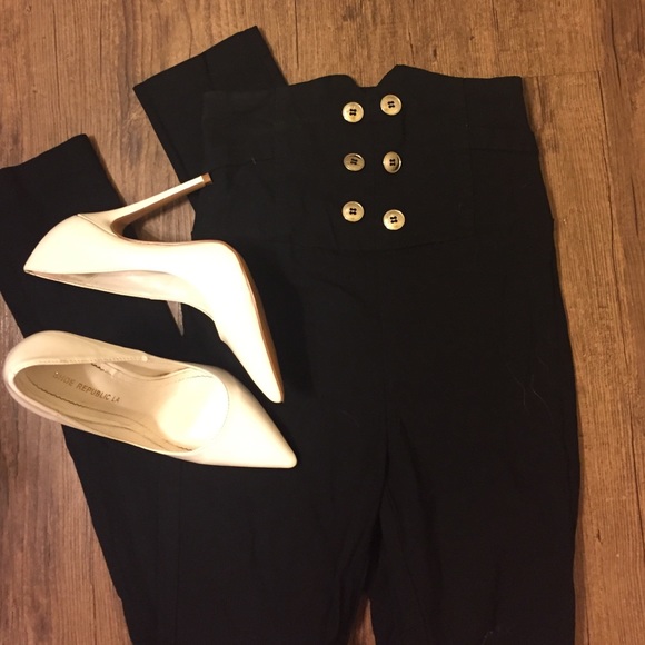 High-waist Skinny dress pants