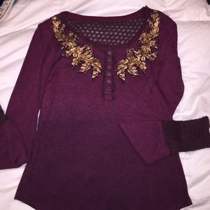 Miss me long sleeve shirt