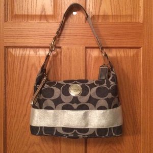 PRICE DROP! Denim Coach shoulder bag!!!