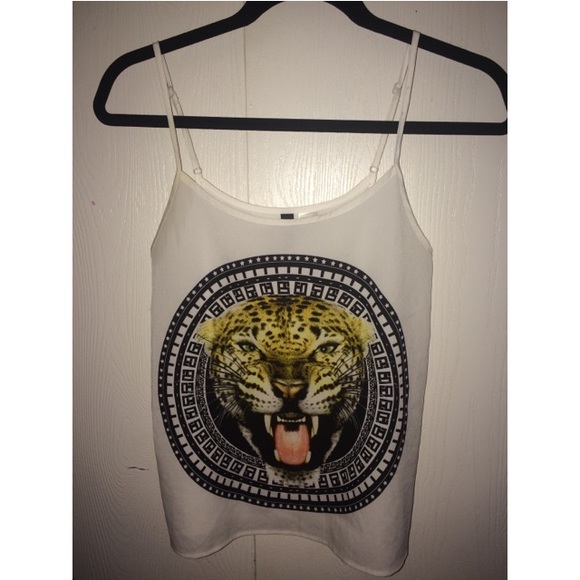 cheetah graphic tank