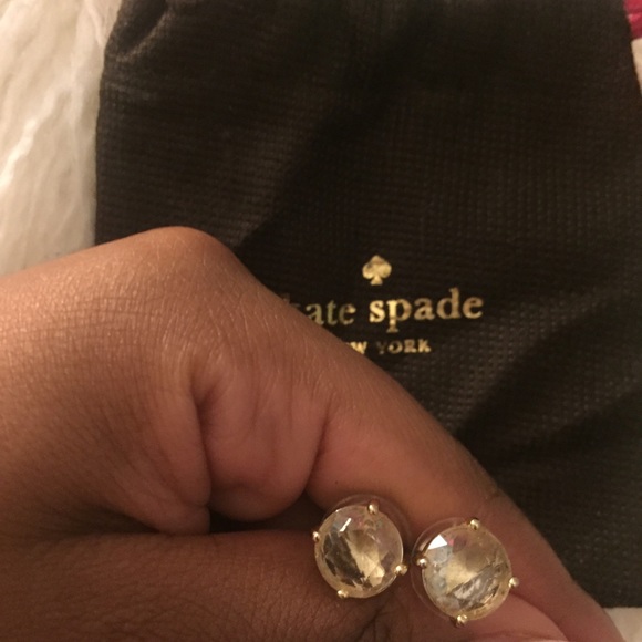 Kate spade earrings with dust bag