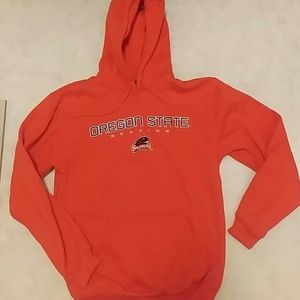Oregon State University orange hoodie
