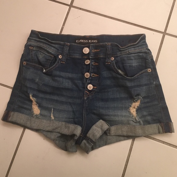 Express High-Waisted Shorts