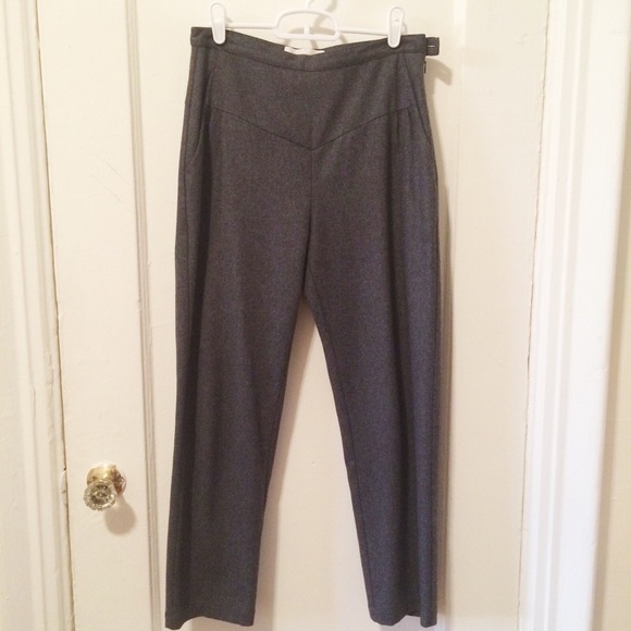 In God We Trust wool trousers