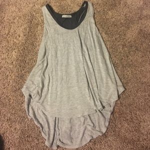 Gray tank top