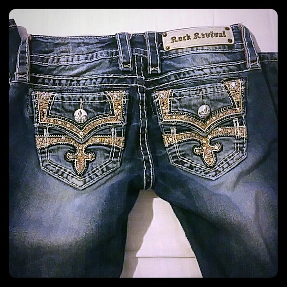 Rock revival skinny jeans
