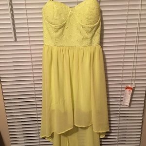 High Low (Lo) forever 21 dress small neon bright