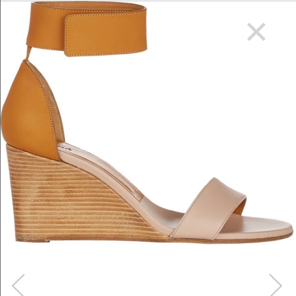Chloe Gala Ankle Strap Wedge Sandal