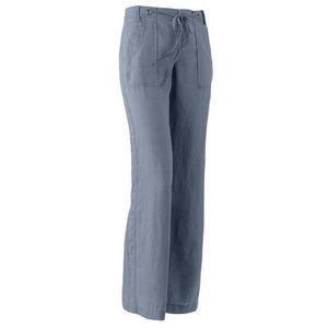 Wide leg linen pants
