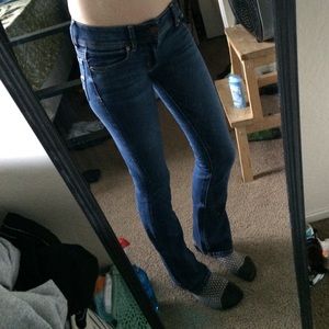 American eagle bootcut jeans size 00 short