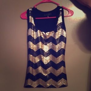 Karen Kane sequins tank