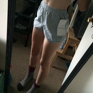 American eagle corduroy high waist shorts