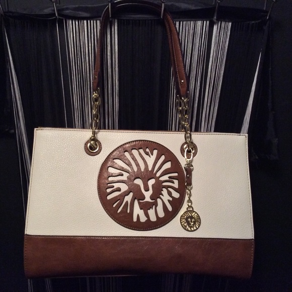 Anne Klein two toned bag