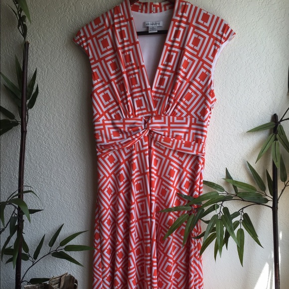 Geometric-print Summer Dress