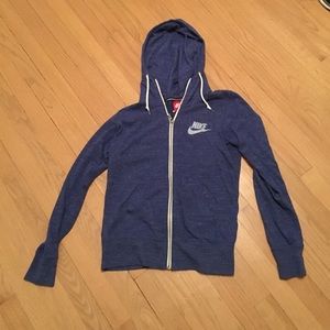 Nike full zip sweater